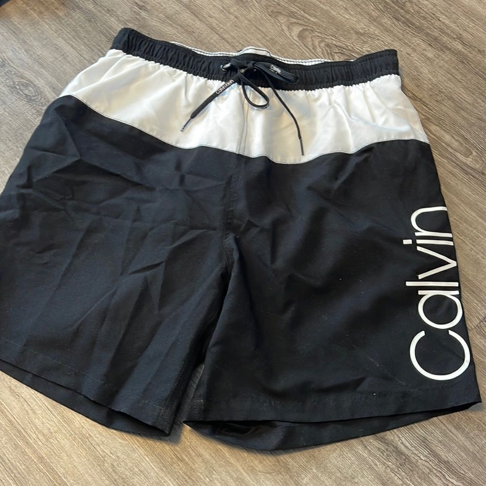 Calvin Klein Mens Swim Trunks Medium NEW